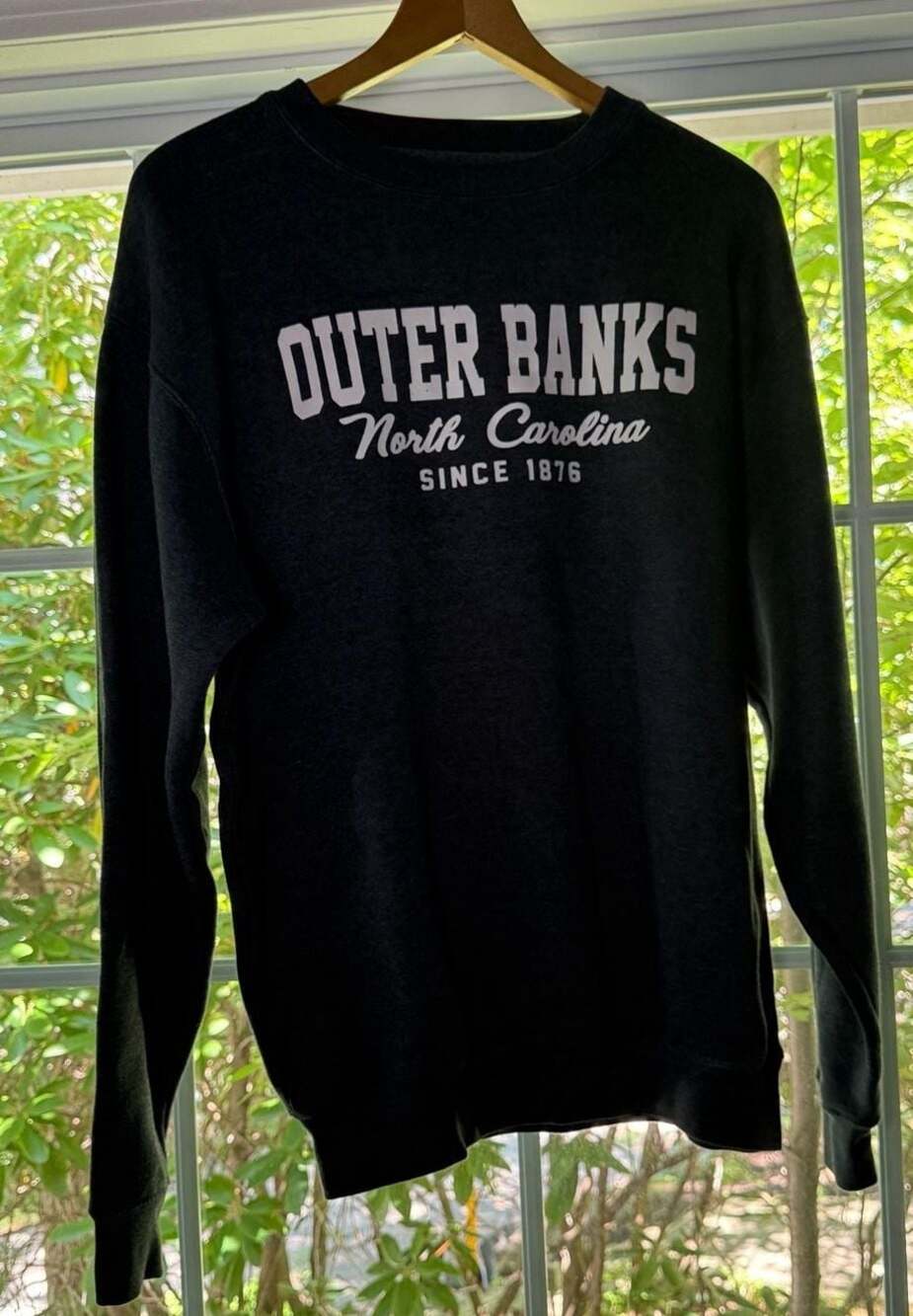 Outer Banks Authentic Crewneck Sweatshirt North Carolina Since 1876